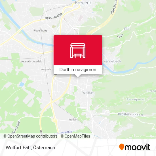 Wolfurt Fatt Karte