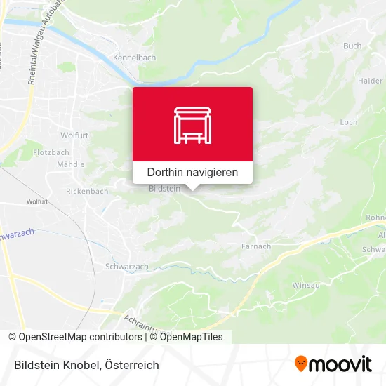 Bildstein Knobel Karte