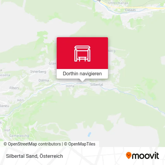 Silbertal Sand Karte