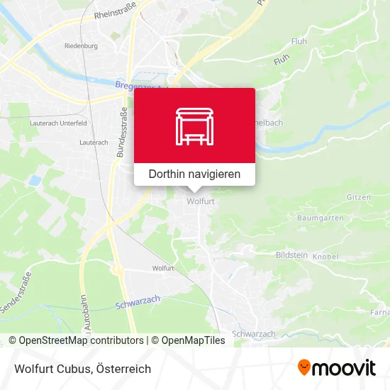 Wolfurt Cubus Karte