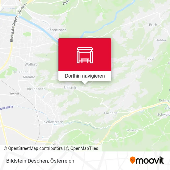 Bildstein Deschen Karte