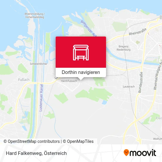 Hard Falkenweg Karte