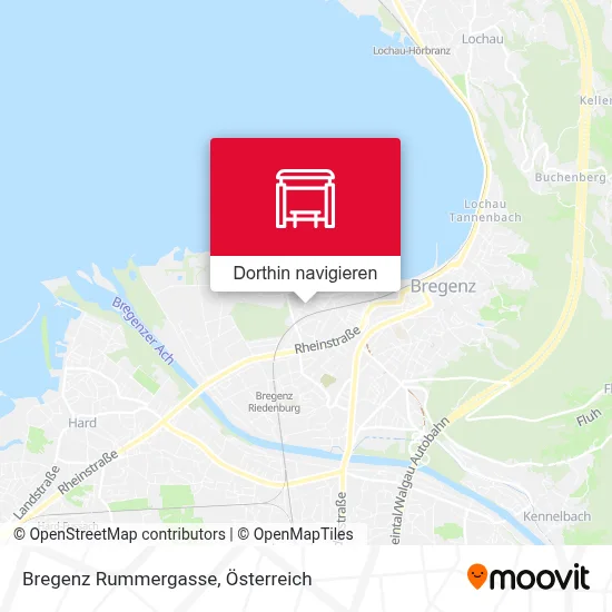 Bregenz Rummergasse Karte
