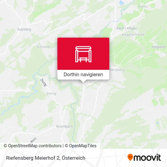 Riefensberg Meierhof 2 Karte