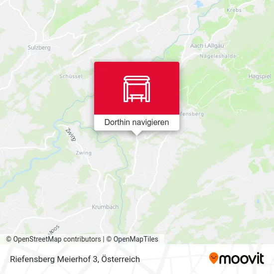 Riefensberg Meierhof 3 Karte