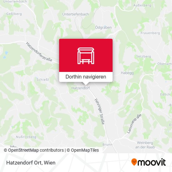 Hatzendorf Ort Karte