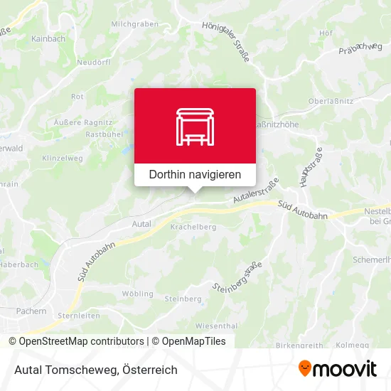 Autal Tomscheweg Karte