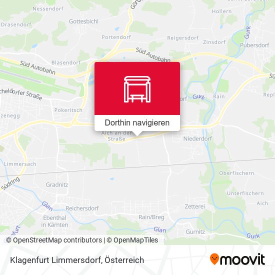 Klagenfurt Limmersdorf Karte