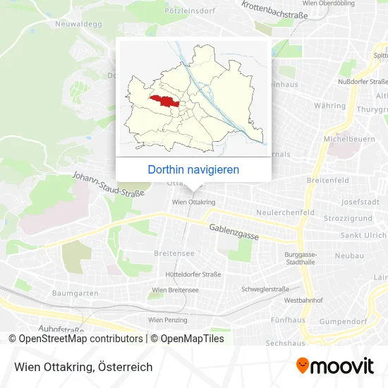 Wien Ottakring Karte