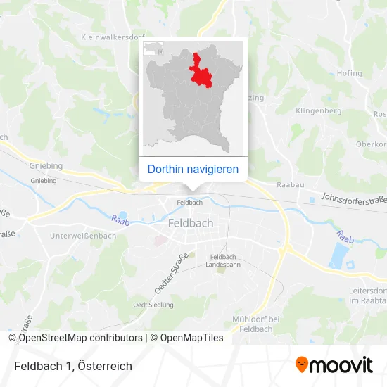 Feldbach 1 Karte