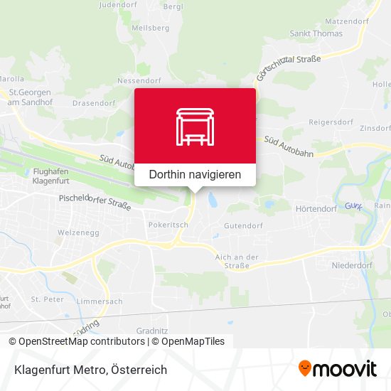 Klagenfurt Metro Karte