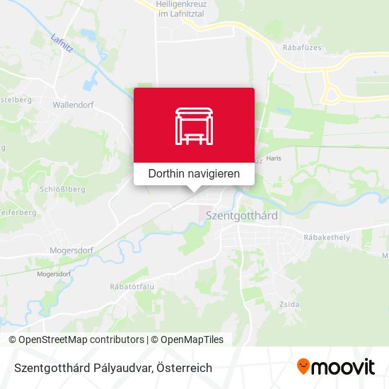 Szentgotthárd Pályaudvar Karte
