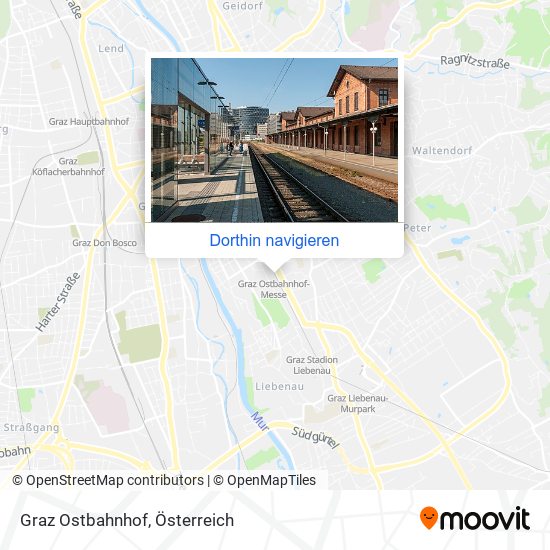 Graz Ostbahnhof Karte