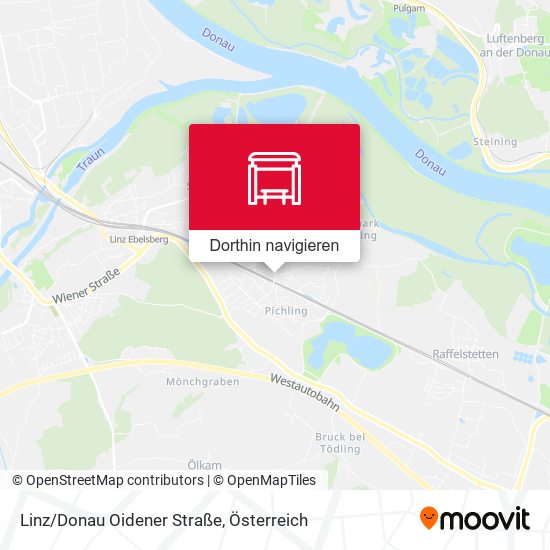 Linz/Donau Oidener Straße Karte