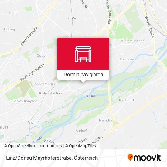 Linz/Donau Mayrhoferstraße Karte