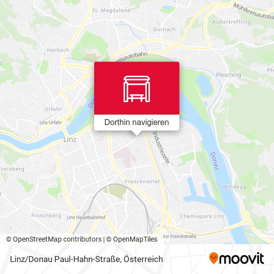 Linz/Donau Paul-Hahn-Straße Karte