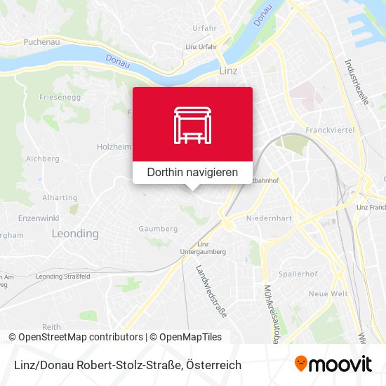 Linz/Donau Robert-Stolz-Straße Karte