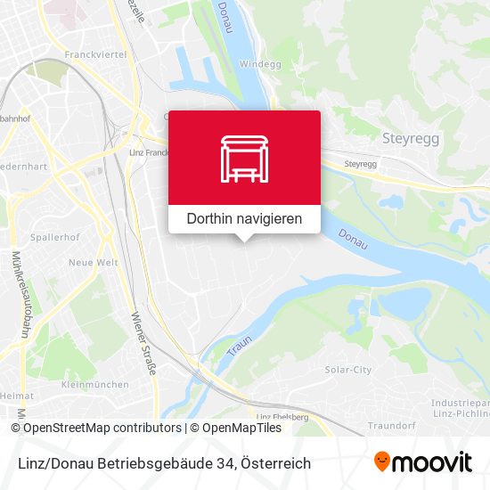Linz/Donau Betriebsgebäude 34 Karte