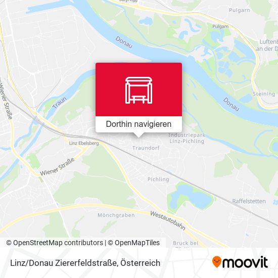 Linz/Donau Ziererfeldstraße Karte