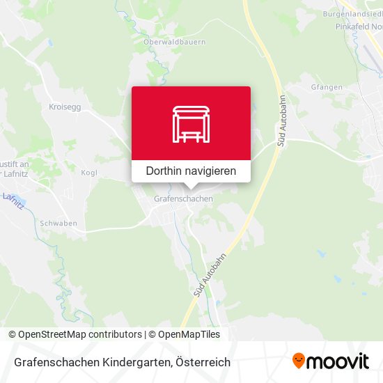 Grafenschachen Kindergarten Karte