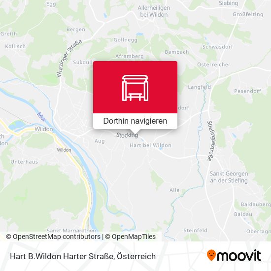 Hart B.Wildon Harter Straße Karte