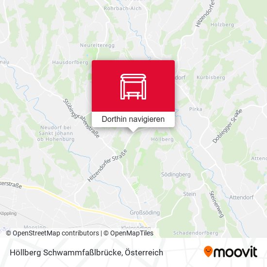 Höllberg Schwammfaßlbrücke Karte
