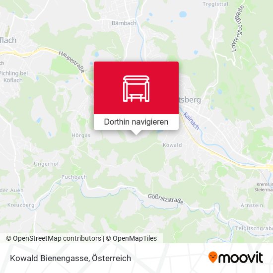 Kowald Bienengasse Karte