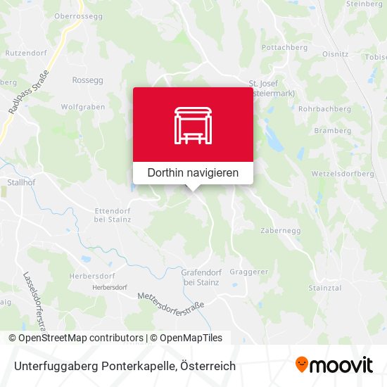 Unterfuggaberg Ponterkapelle Karte