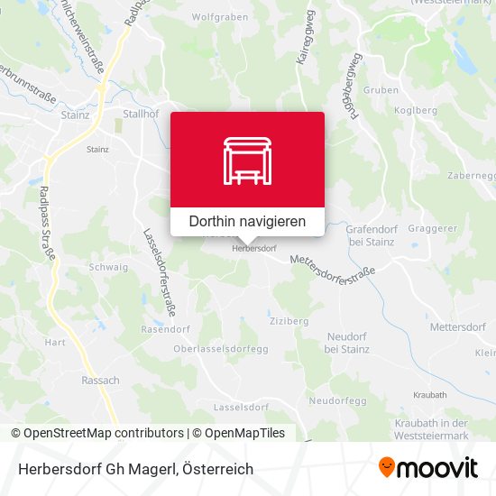 Herbersdorf Gh Magerl Karte