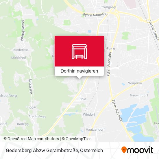 Gedersberg Abzw Gerambstraße Karte