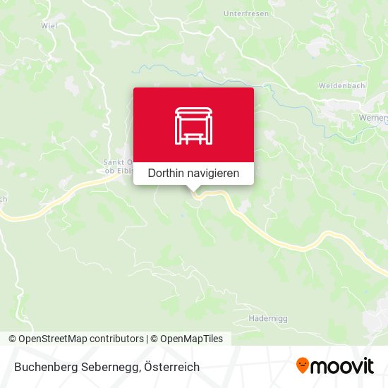 Buchenberg Sebernegg Karte