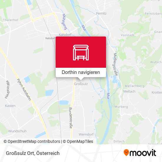 Großsulz Ort Karte