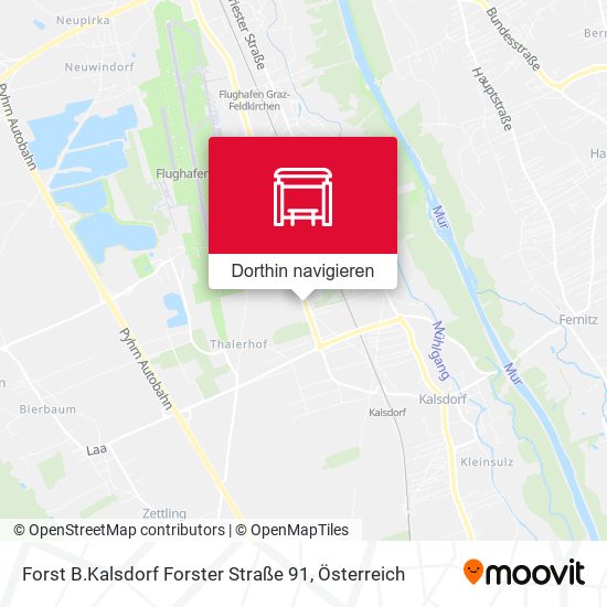 Forst B.Kalsdorf Forster Straße 91 Karte
