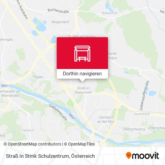 Straß In Stmk Schulzentrum Karte