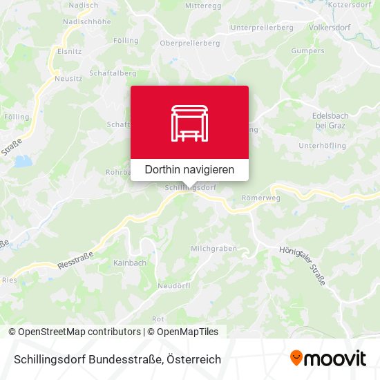 Schillingsdorf Bundesstraße Karte