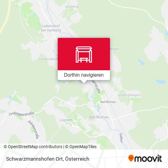 Schwarzmannshofen Ort Karte