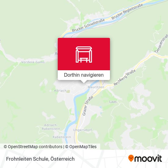 Frohnleiten Schule Karte