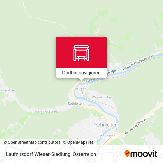 Laufnitzdorf Wieser-Siedlung Karte