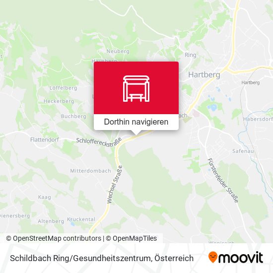 Schildbach Ring / Gesundheitszentrum Karte
