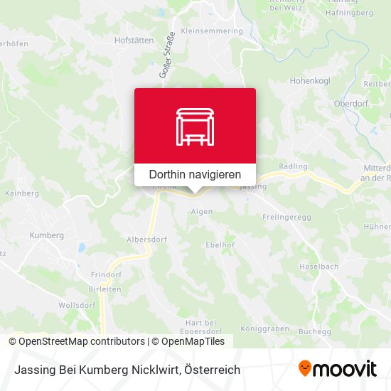 Jassing Bei Kumberg Nicklwirt Karte