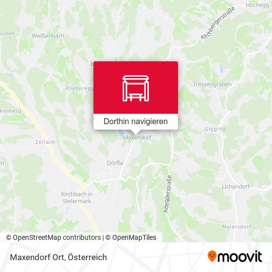 Maxendorf Ort Karte