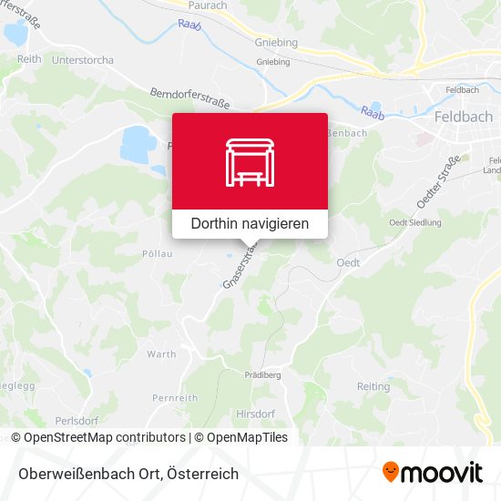 Oberweißenbach Ort Karte