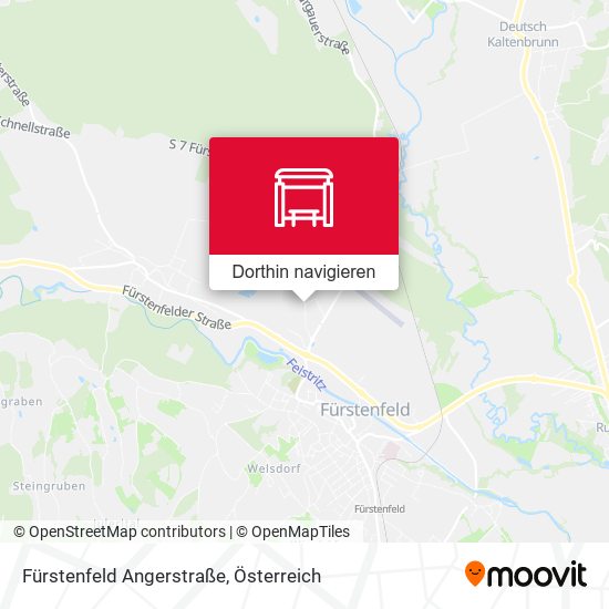 Fürstenfeld Angerstraße Karte