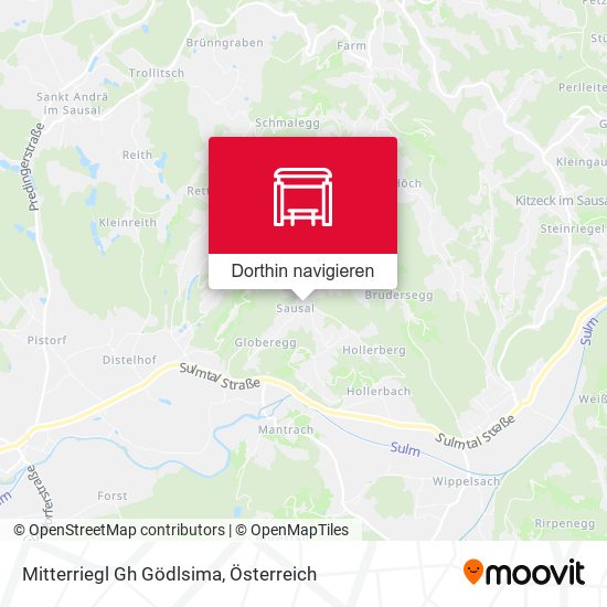 Mitterriegl Gh Gödlsima Karte