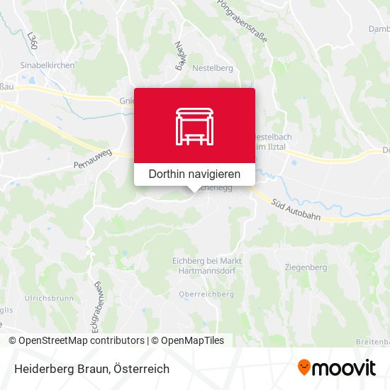 Heiderberg Braun Karte