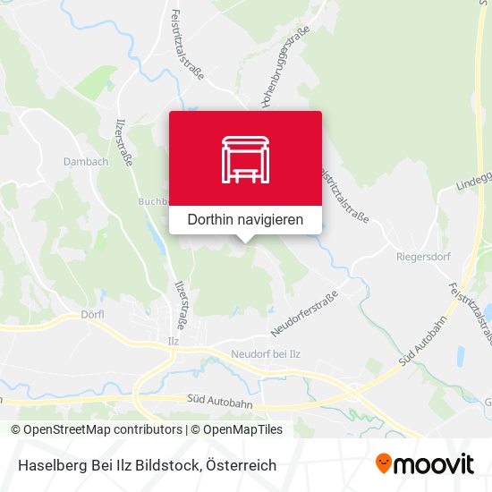 Haselberg Bei Ilz Bildstock Karte