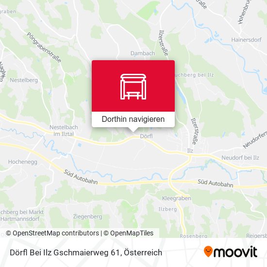 Dörfl Bei Ilz Gschmaierweg 61 Karte