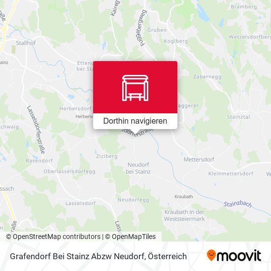 Grafendorf Bei Stainz Abzw Neudorf Karte