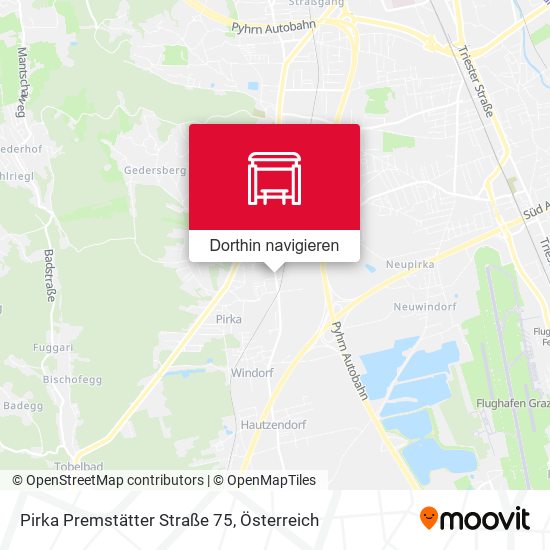 Pirka Premstätter Straße 75 Karte