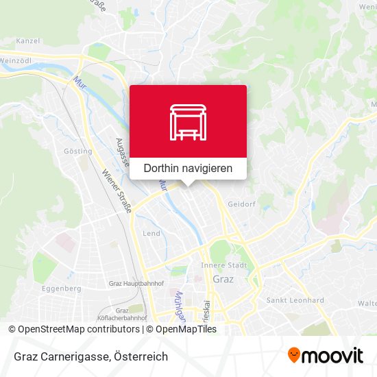 Graz Carnerigasse Karte